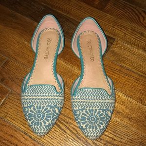 Restricted boho shoes size 7